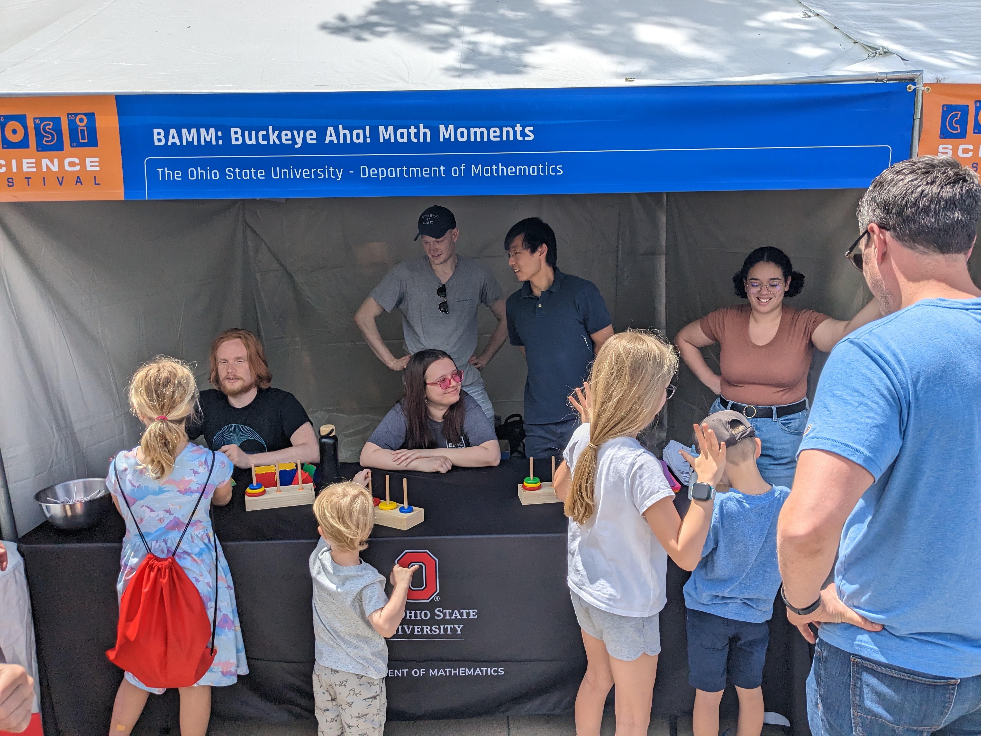 COSI Big Science Celebration | Department of Mathematics