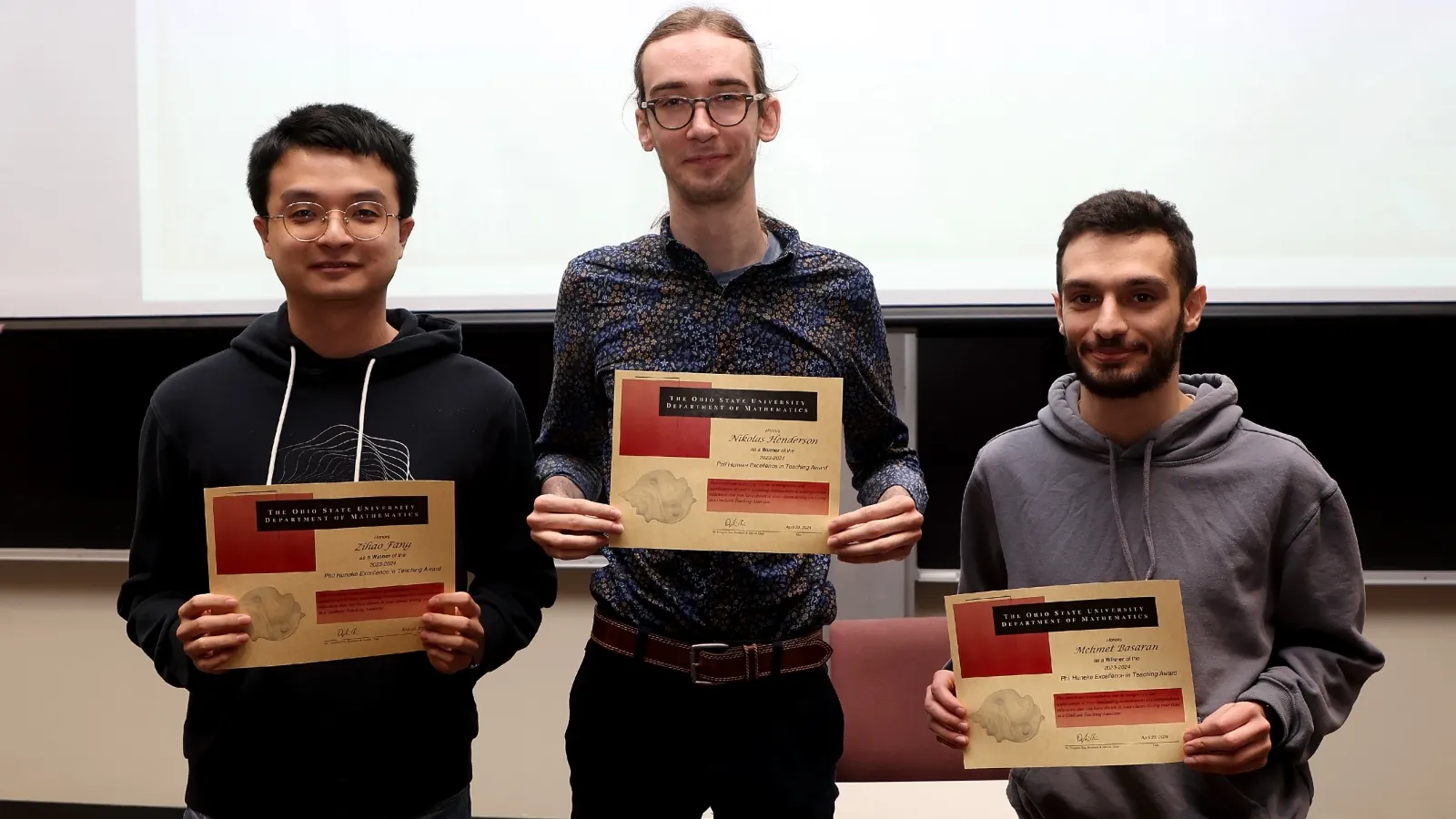 Teaching Award Winners