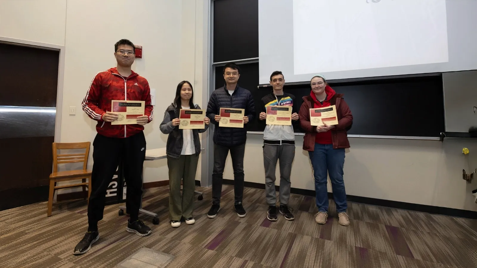 Students received GTA award