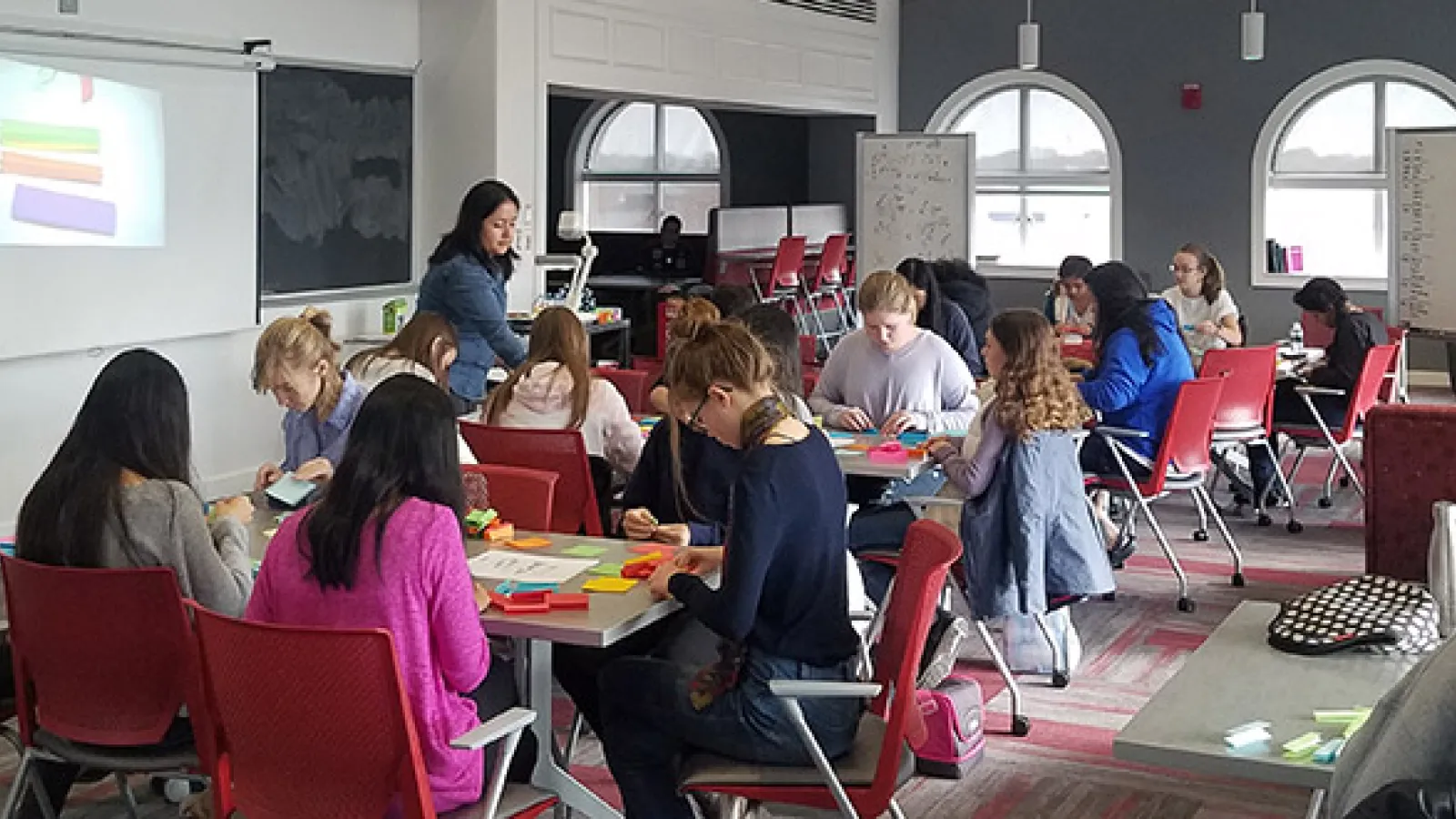 Workshop on origami and buckyballs