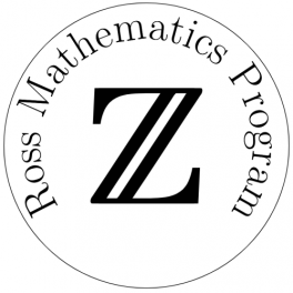 Ross Mathematics Program