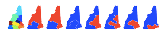 Gerrymandering in New Hampshire Maps