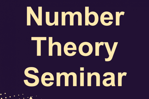 Number Theory Seminar