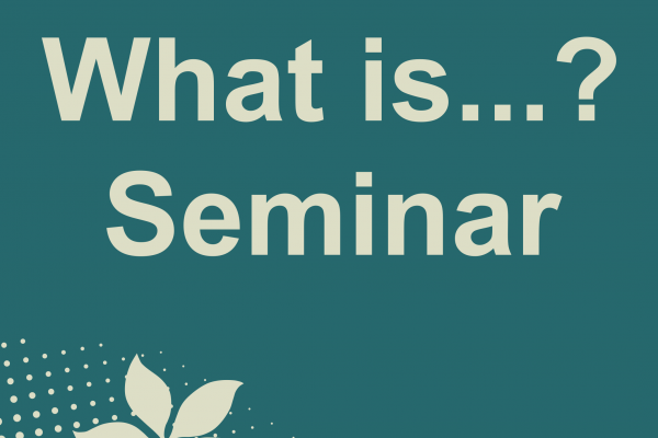 What is...? Seminar