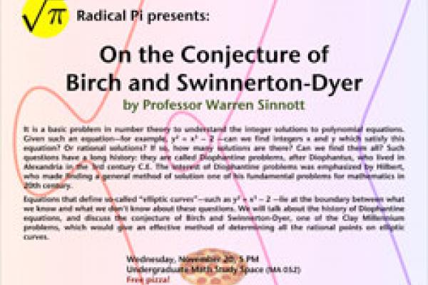 On the Conjecture of Birch and Swinnerton-Dyer