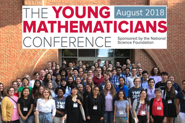 Young Mathematicians Conference 2018 group photo