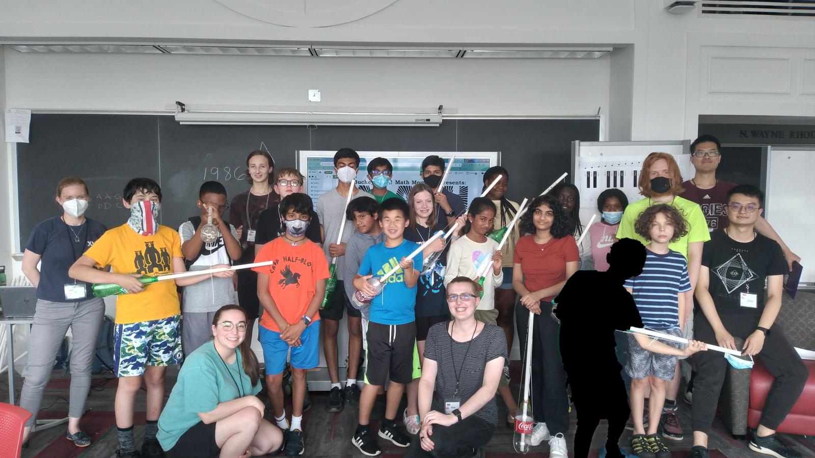 Group of students at Beyond the Classroom summer camp