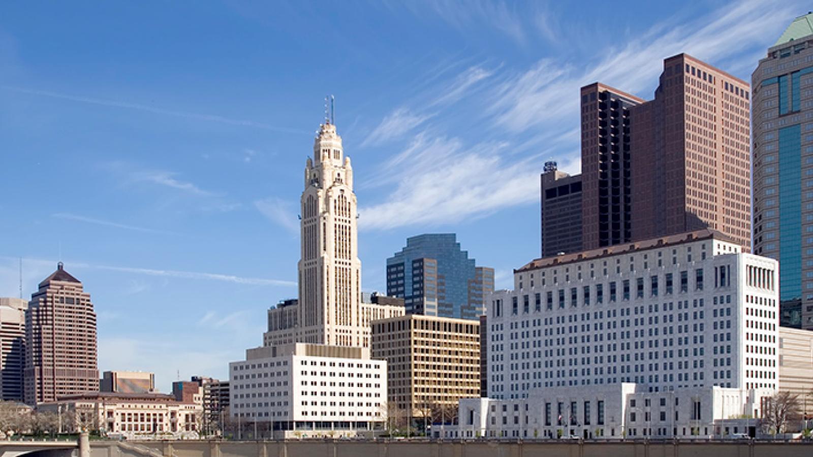 Downtown Columbus tall buildings