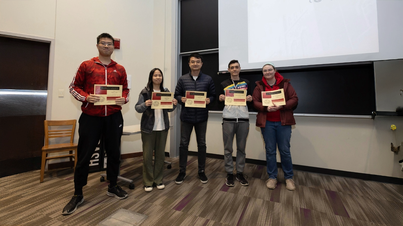 Students received GTA award