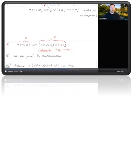 Screenshot of Zoom lesson