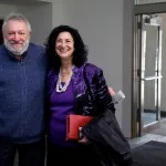 two faculty members