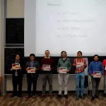 students receiving certificates