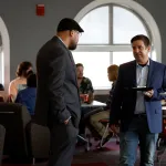 faculty talking