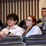 Students sitting