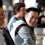 Students talking