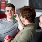 Students talking