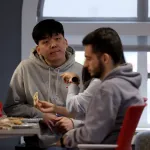 People interacting