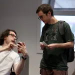People interacting