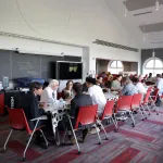 Students interacting