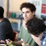 Students talking