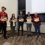 5 students receive certificates