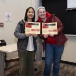 students receiving certificates