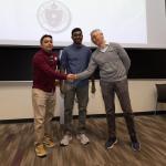 2 students recognized by advisor Wenzhi Luo for winning Presidential Fellowship awards