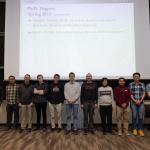 Group of Spring 2023 graduating students with advisors