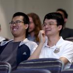 Students sitting