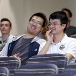 Students sitting