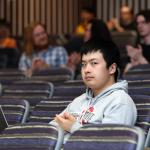 Students sitting
