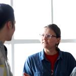 People talking