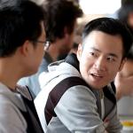 Students talking