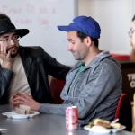 Students talking