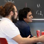 Students talking