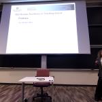 Professor presenting