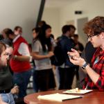 People interacting