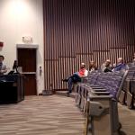 Presenting to students and professors