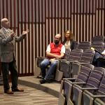 Presenting to students and professors