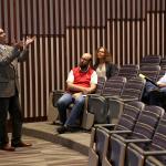 Presenting to students and professors