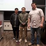Dr. John Holmes and students