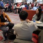 People interacting
